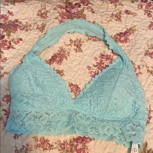 Turquoise Areo bralette